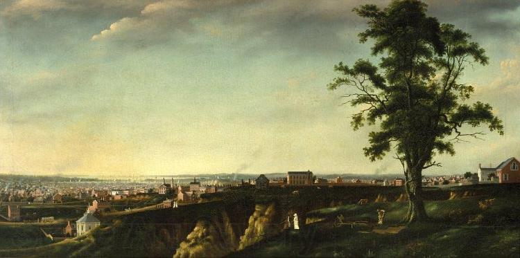 Francis Guy View of Baltimore from Chapel Hill Spain oil painting art